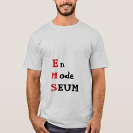 Camiseta Citação francesa engraçada