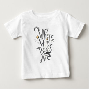 Camiseta Citação Gráfica de Onde Vivem os Monstros