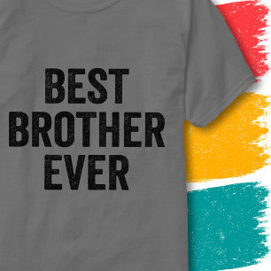 Camiseta Citação Incrível do Irmão Antigo Melhor Irmão de T