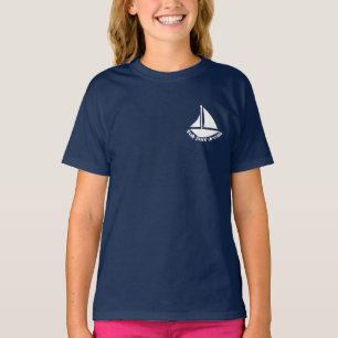 Camiseta Citação Inspiracional Veleja Seu Barco Sonho