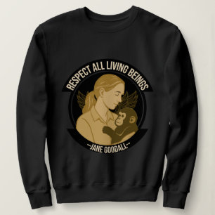 Camiseta Citação Inspirada em Jane Goodall