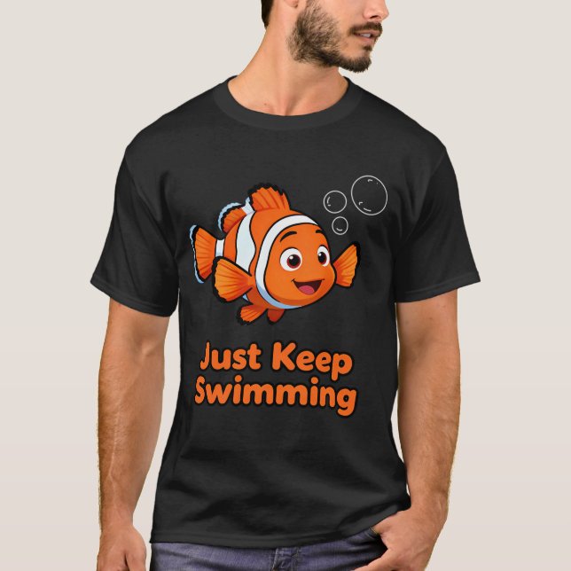 Camiseta Citação Inspirada em Procurando Nemo (Frente)