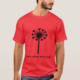 Camiseta Citação Inspiradora Aqui