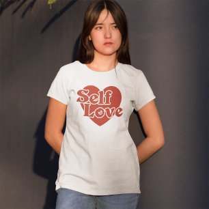 Camiseta Citação Inspiradora das Mulheres Autoamadas