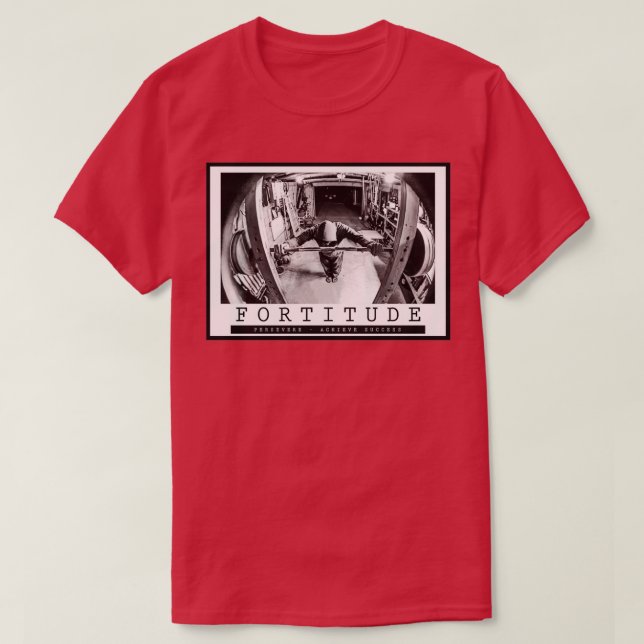 Camiseta Citação Inspiradora de Construção de Pormenores FO (Frente do Design)