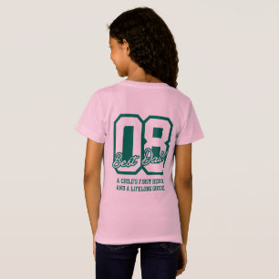 Camiseta Citação Inspiradora de Pai