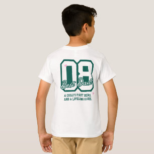 Camiseta Citação Inspiradora de Pai