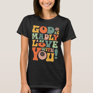 Camiseta Citação Inspiradora do Amor de Deus