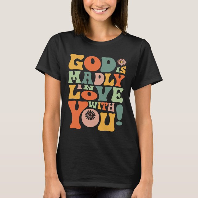 Camiseta Citação Inspiradora do Amor de Deus (Frente)