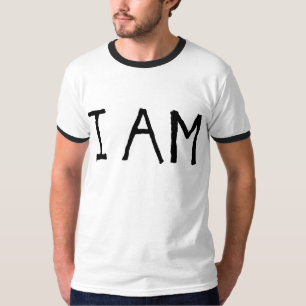 Camiseta Citação Inspiradora "Eu Sou"