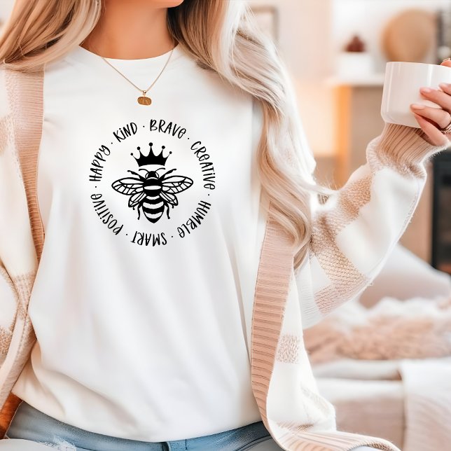 Camiseta Citação Inspiradora Positiva de Bondade para Ser G (Criador carregado)