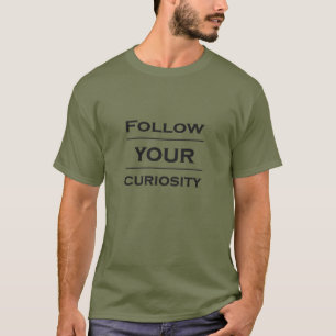 Camiseta citação inspiradora sobre a vida real
