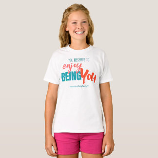 Camiseta Citação Internacional do Dia de Ser Você - Menina