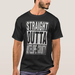 Camiseta Citação Legal do CONDADO DE hetero OUTTA ANTELOPE