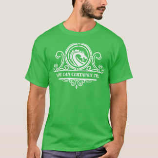 Camiseta Citação Mestra do Jogo Que Você Certamente Pode Te