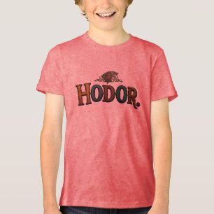 Camiseta Citação Minimalista Divertida Hodor.