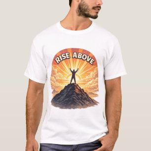 Camiseta Citação Minimalista Nascer do Sol na Mont