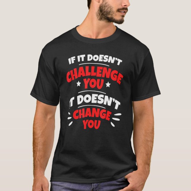 Camiseta Citação Motivacional (Frente)