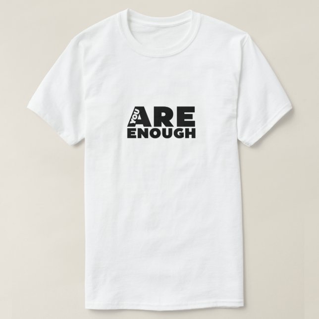 Camiseta citação motivacional (Frente do Design)