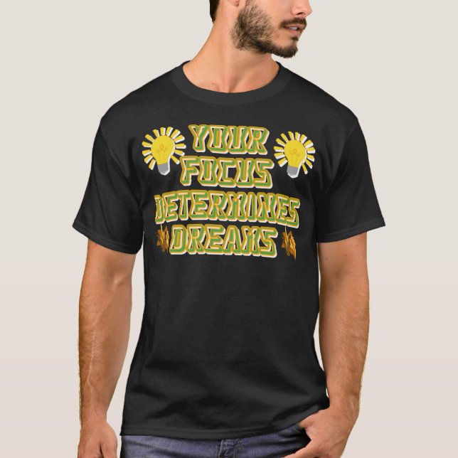 Camiseta citação motivacional (Frente)