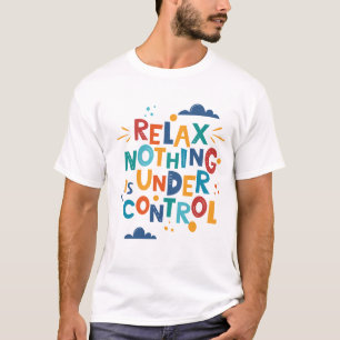 Camiseta citação motivacional colorida