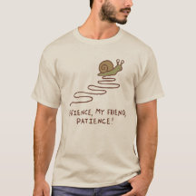 Citação Motivacional de Paciência do Caracol Fofo