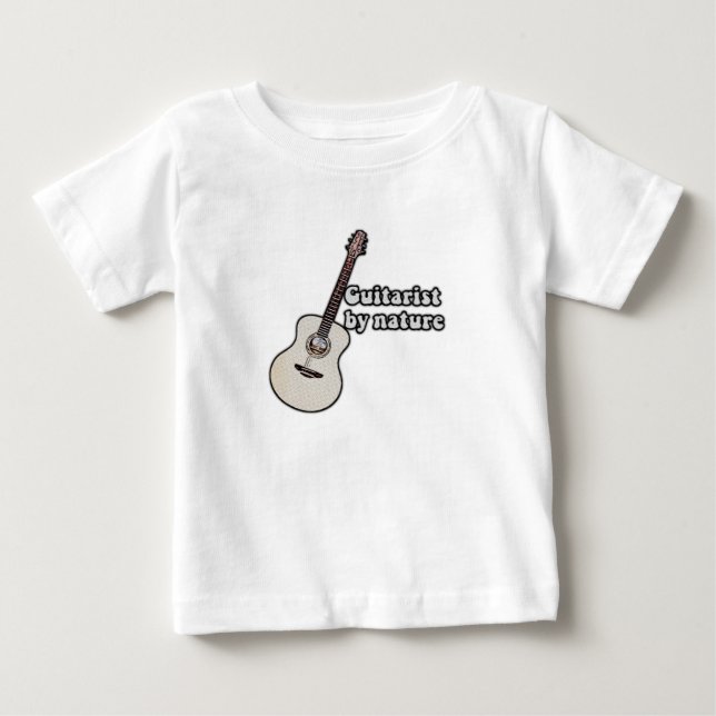 Camiseta citação motivacional do violão para guitarristas (Frente)