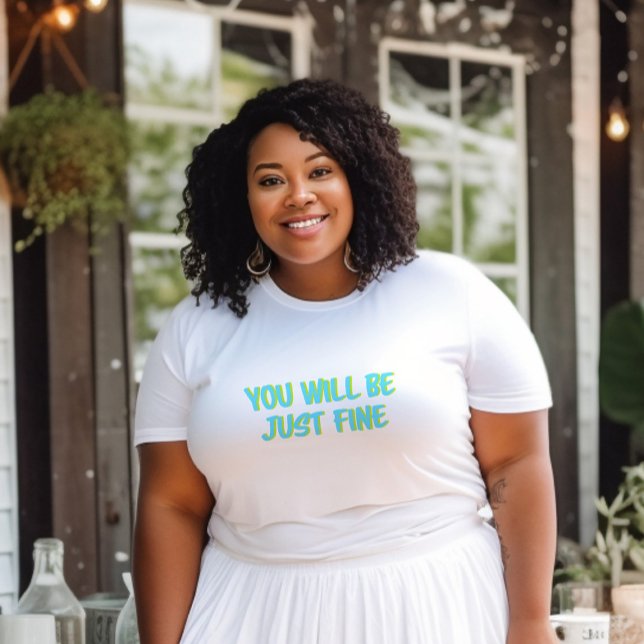 Camiseta Citação Motivacional e Cartas de Bloco de Incentiv (Criador carregado)