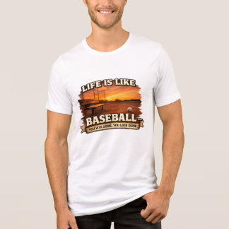 Camiseta citação motivacional engraçada - a vida é como bei