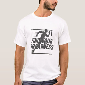 Camiseta Citação motivacional esportiva Fitness Corredor
