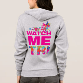 Camiseta Citação Motivacional Legal E Triatletas Coloridos