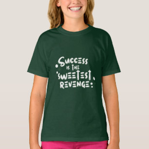 Camiseta Citação Motivacional para o Sucesso