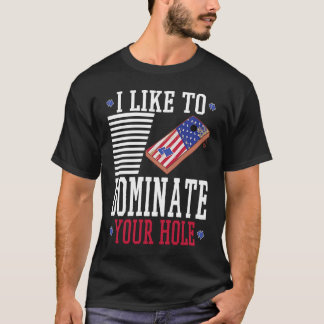 Camiseta Citação Motivational Cornhole