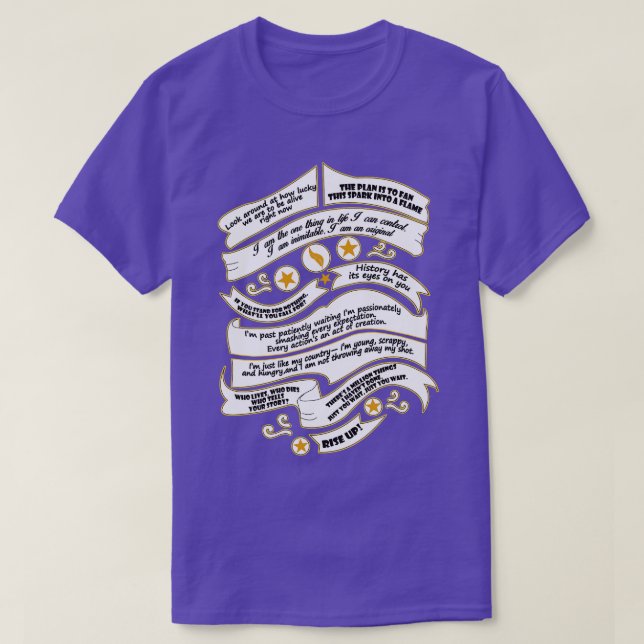 Camiseta Citação Musical (Frente do Design)