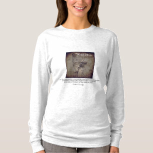 Camiseta Citação musical de Dietrich Bonhoeffer