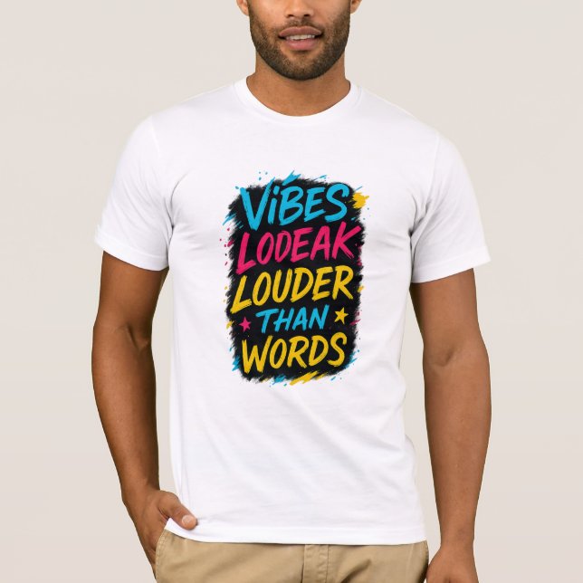 Camiseta Citação Negrita Colorida (Frente)
