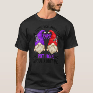Camiseta Citação no Dia da Consciência de Doenças Raras com
