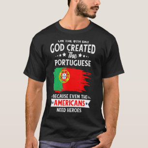 Camiseta Citação Orgulhosa Nacional da Bandeira em Portuguê