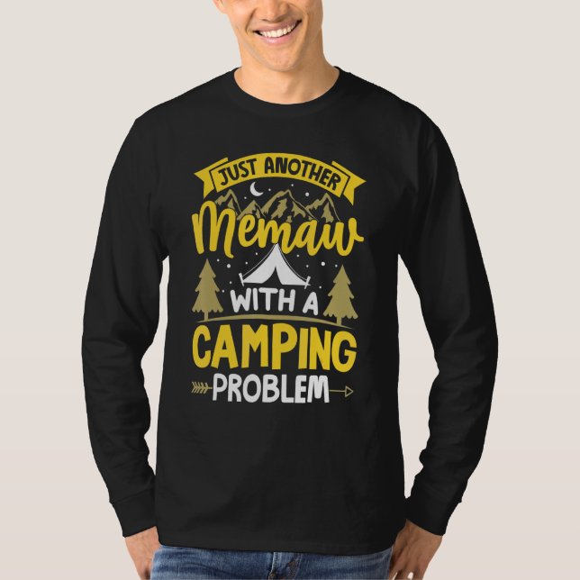 Camiseta Citação Para As Avós Memaw Com Uma Barragem De Aca (Frente)