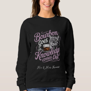 Camiseta Citação Perfeita: Bourbon Entra, Sabedoria Sai