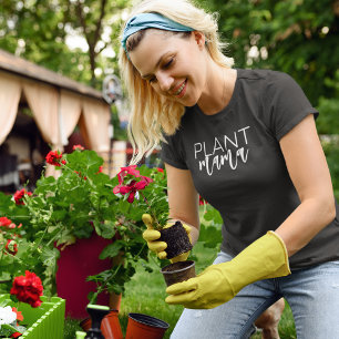 Camiseta Citação Personalizável Da Mamãe De Planta Para Jar