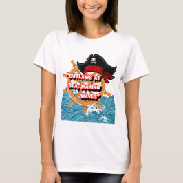 Camiseta citação pirata