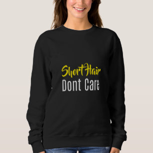 Camiseta Citação Positiva de Palha Curta Não Cuida de Cabel