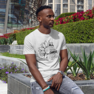 Camiseta Citação Religiosa Cristã