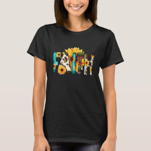 Camiseta Citação Religiosa Dizer Cristão Girassol Vintage