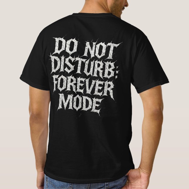 Camiseta citação sarcástica engraçada (Verso)