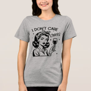 Camiseta Citação Sarcástica Engraçada da Glam Girl dos anos