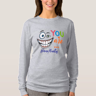 Camiseta Citação Sarcástica Mínima