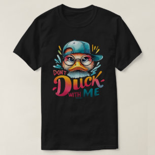 Camiseta Citação Sassy Atitude Divertida Não Brinque Comigo