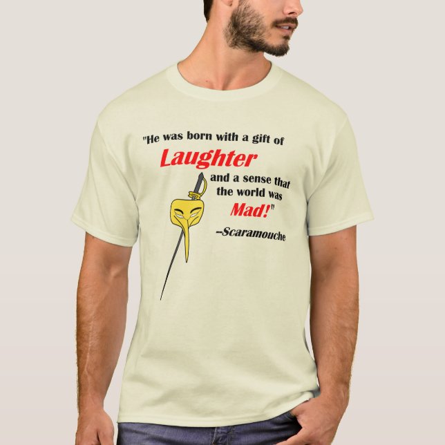 Camiseta Citação Scaramouche (Frente)